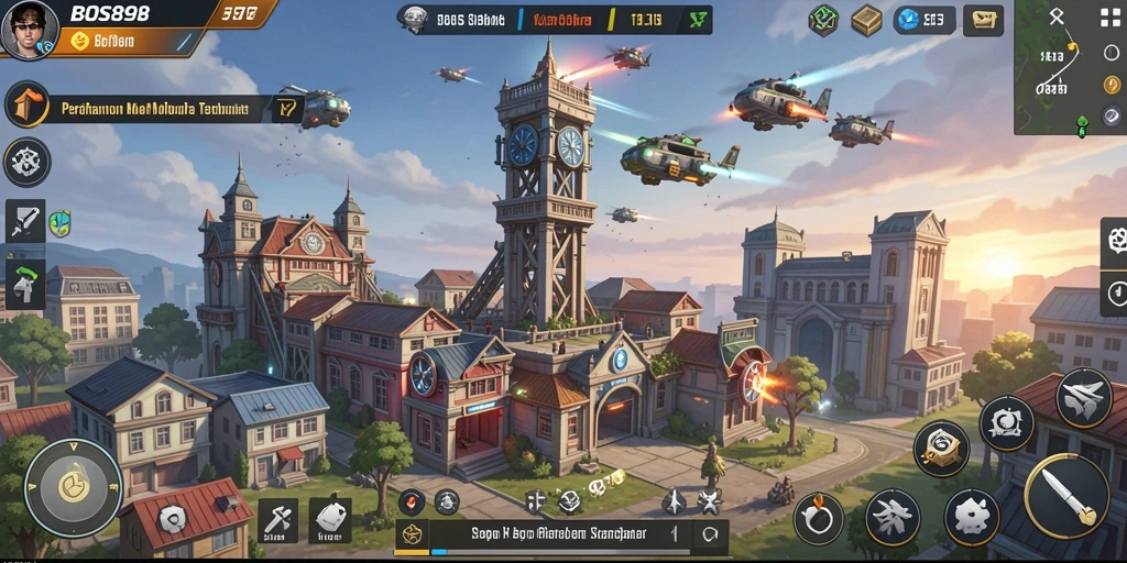 Gameplay seru Tower Defense dengan menara yang strategis.