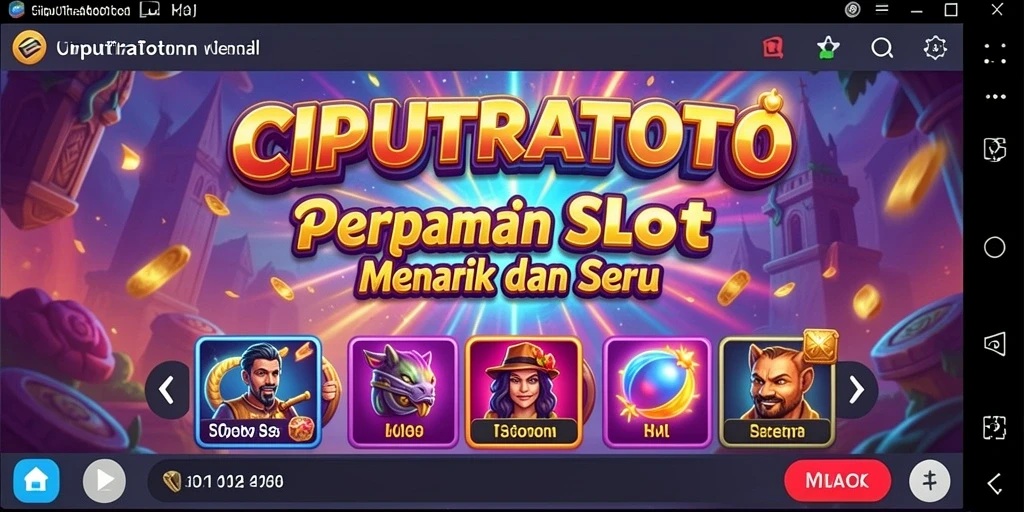 Screenshot utama dari gameplay Slot yang mengasyikkan.