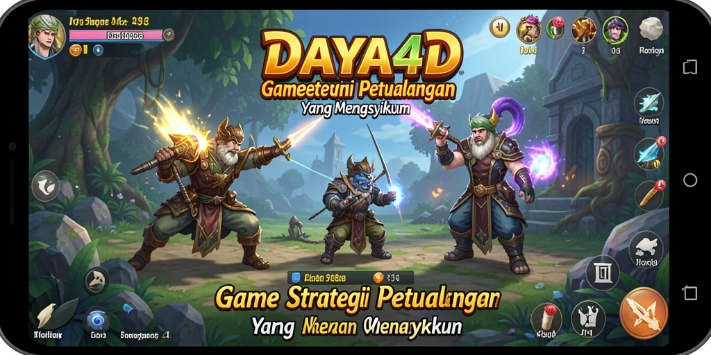 Screenshot utama dari gameplay DAYA4D yang mengasyikkan.