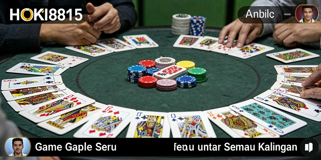 Gameplay menantang dalam HOKI8815 dengan tampilan menarik.