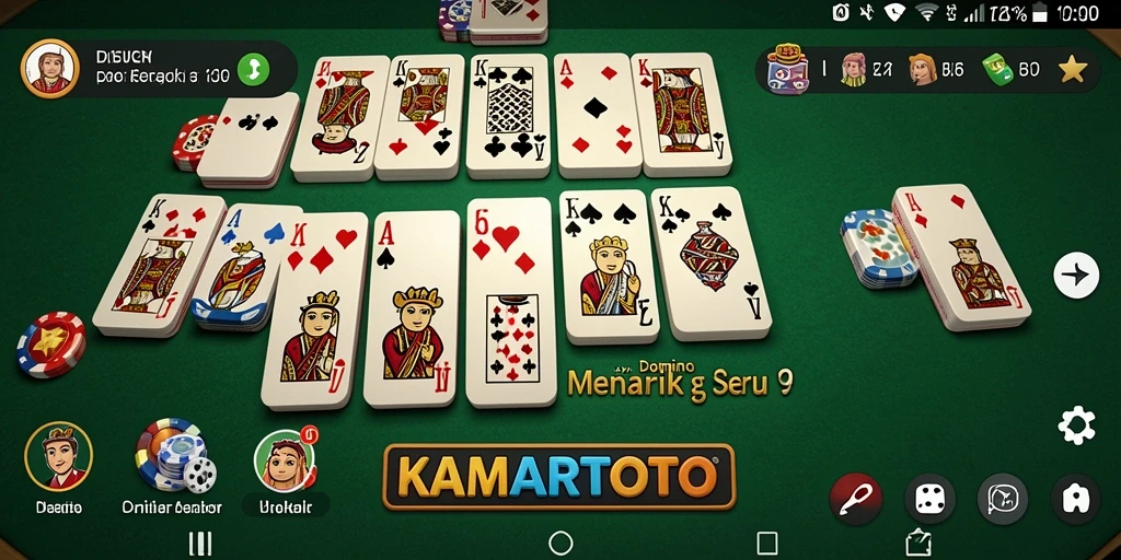 Tampilan gameplay seru dalam KAMARTOTO, penuh dengan aksi dan strategi.