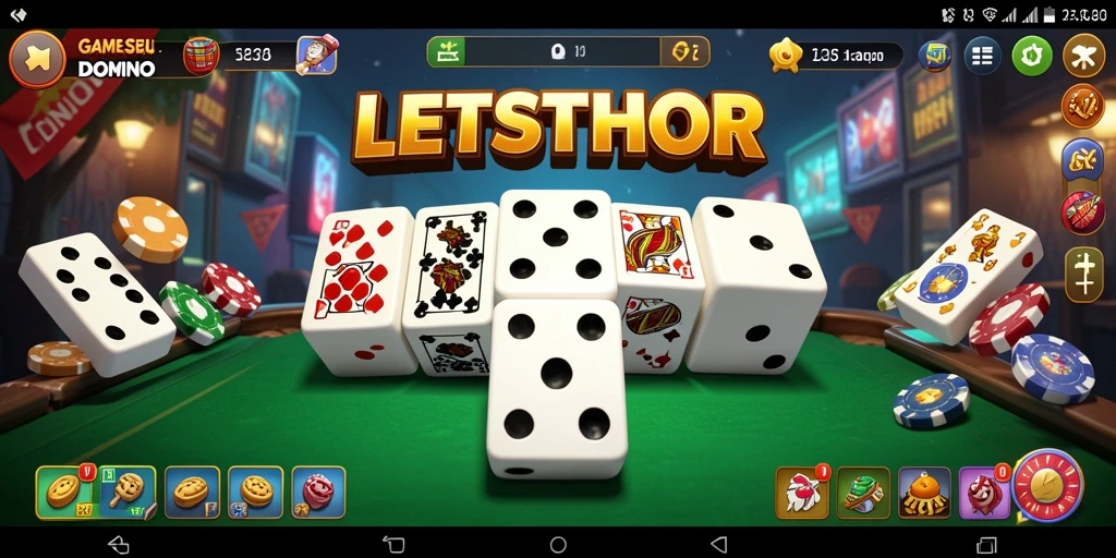 Gameplay seru dari LETSTHOR yang mengasyikkan.