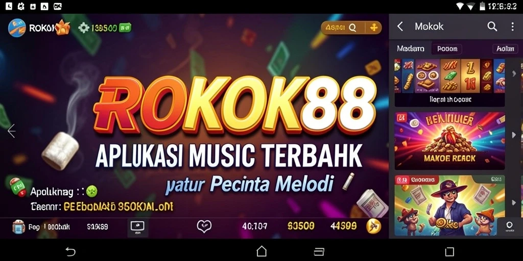 Tampilan gameplay ROKOK88 yang interaktif dan menyenangkan.