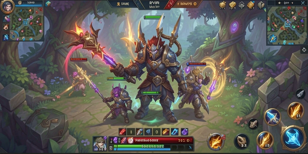 Tampilan gameplay RPVIP8 yang memukau dengan aksi epik.