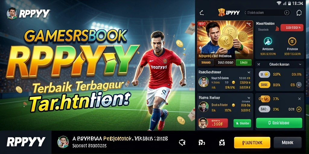 Tampilan screenshot utama RPYYY yang menarik menunjukkan fitur taruhan olahraga.