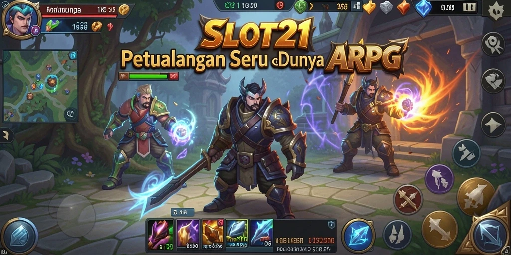 Tampilan aksi luar biasa dari gameplay ARPG di SLOT21.