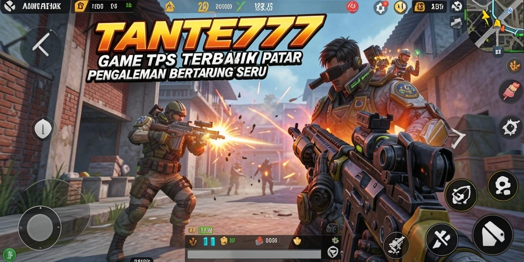 Tampilan seru gameplay TANTE777 saat beraksi.