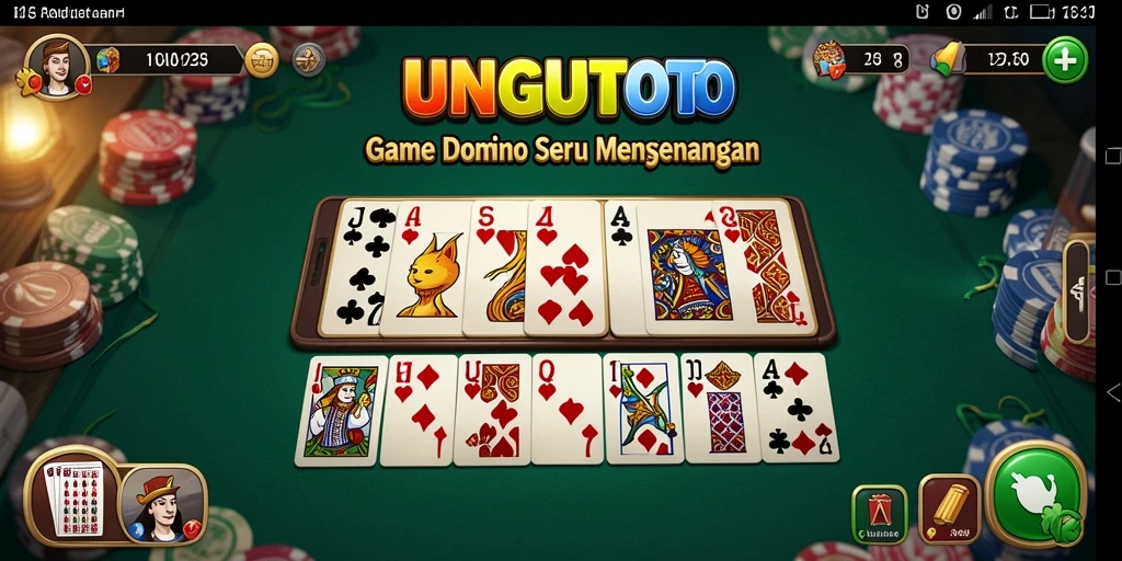 Tampilan gameplay yang seru di UNGUTOTO, ajak temanmu bermain!
