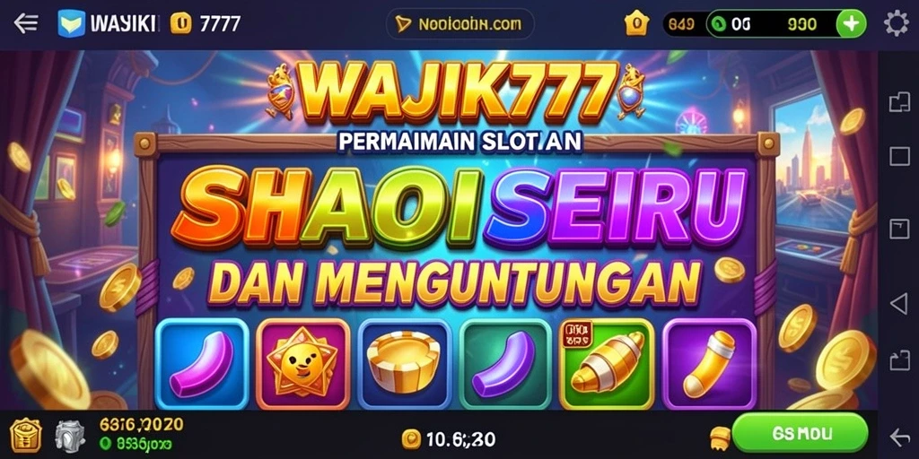 Tampilan gameplay menawan dari WAJIK777 yang memikat pemain.