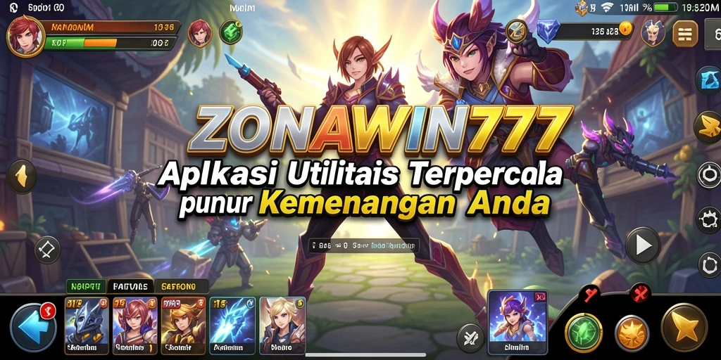 Tampilan antarmuka ZONAWIN777 yang intuitif dan fungsional